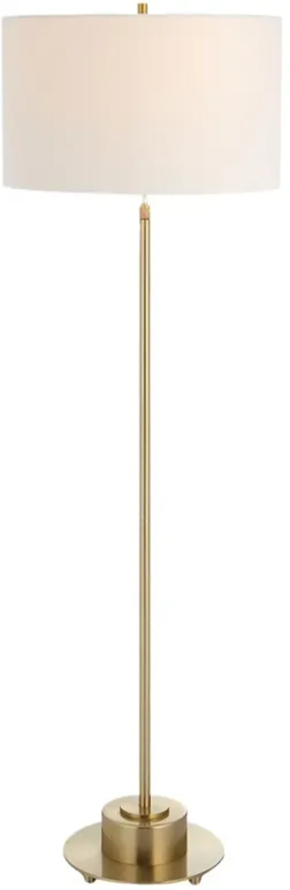 Giancarlo Adjustable Height Floor Lamp - Brass/Gold