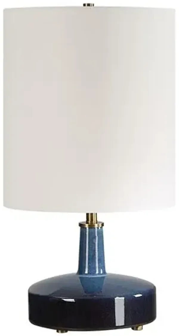 Marinelle Ceramic Table Lamp - Blue