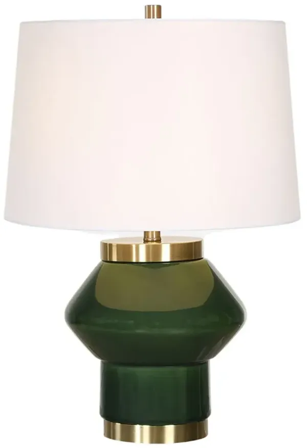 Claudio Ceramic Table Lamp - Green