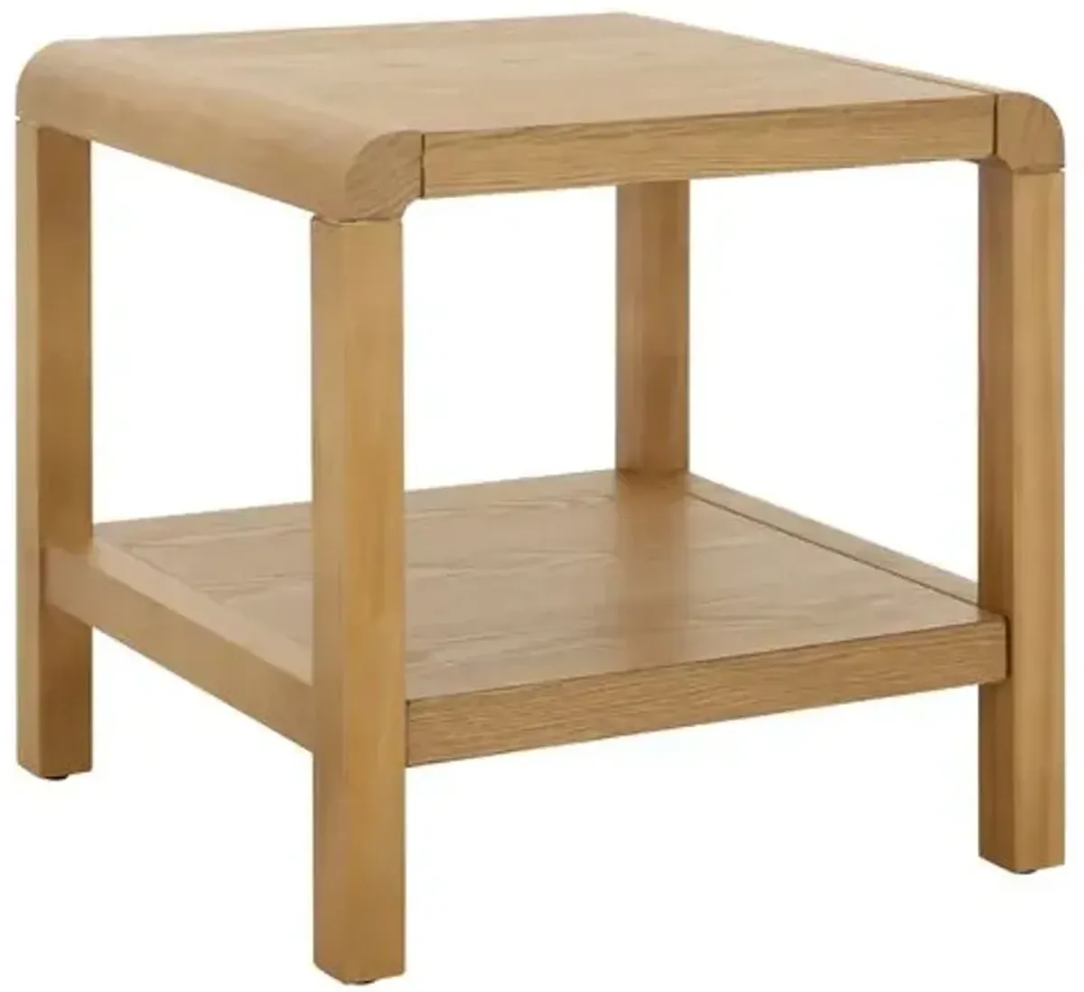 Morin Pine Side Table - Brown