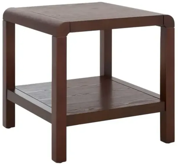 Morin Pine Side Table - Brown