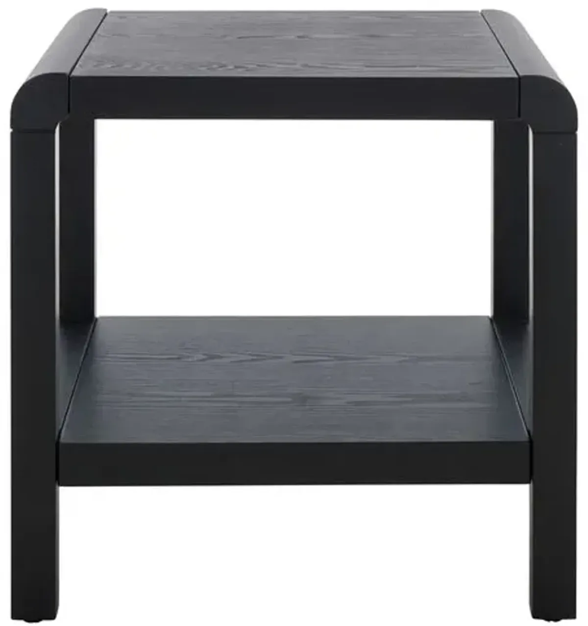 Morin Pine Side Table - Black