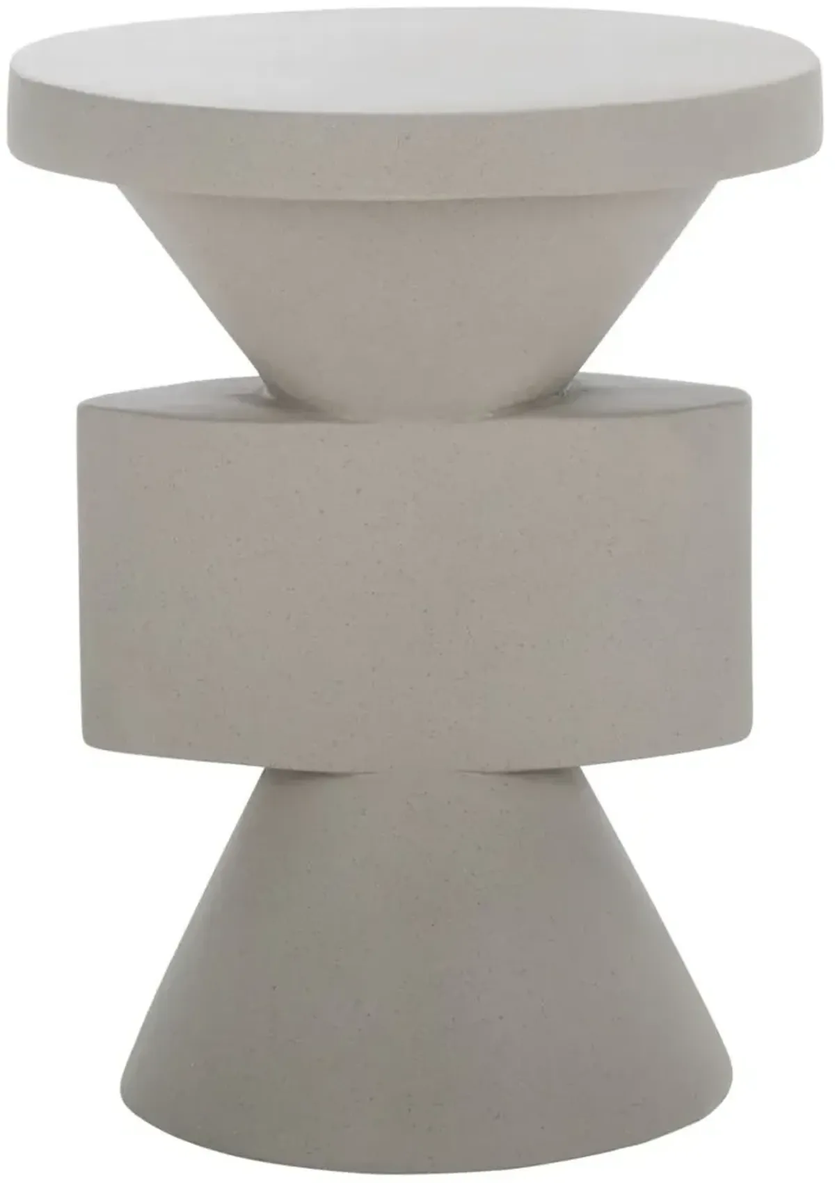 Orven Geometric Accent Table