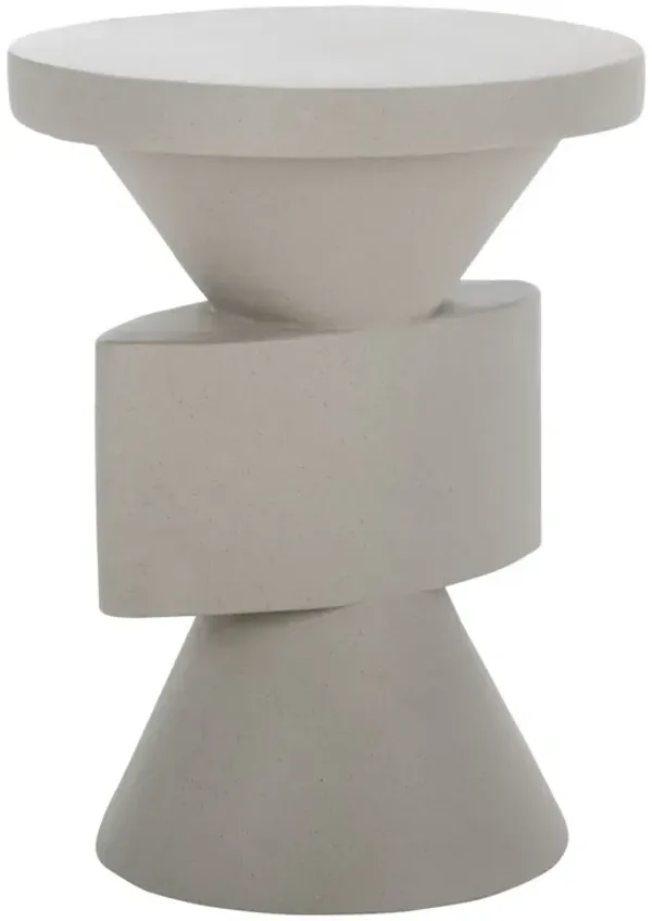 Orven Geometric Accent Table