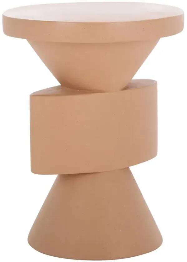 Orven Geometric Accent Table