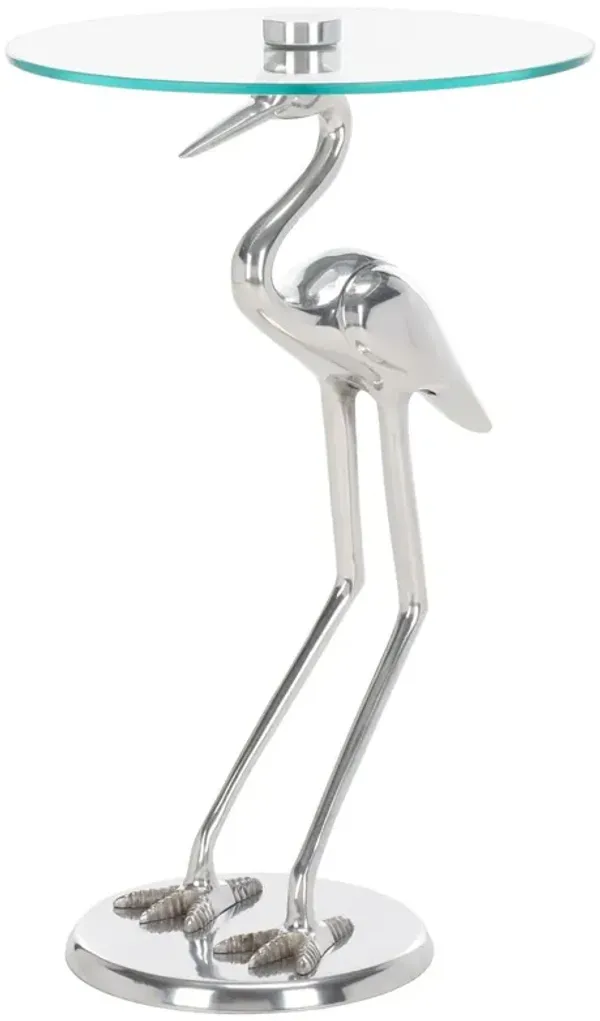 Rivenae Crane Base Accent Table