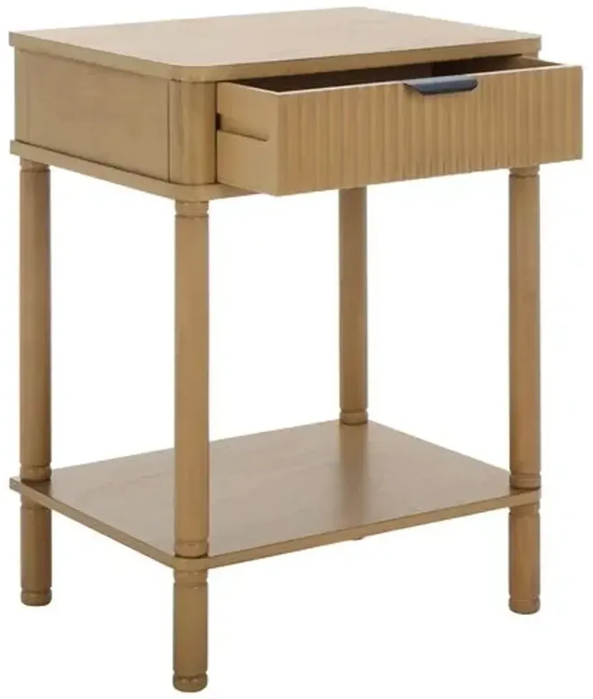 Zarinis 1-Drawer Accent Table - Brown - 24Hx17.7Wx13.8D in