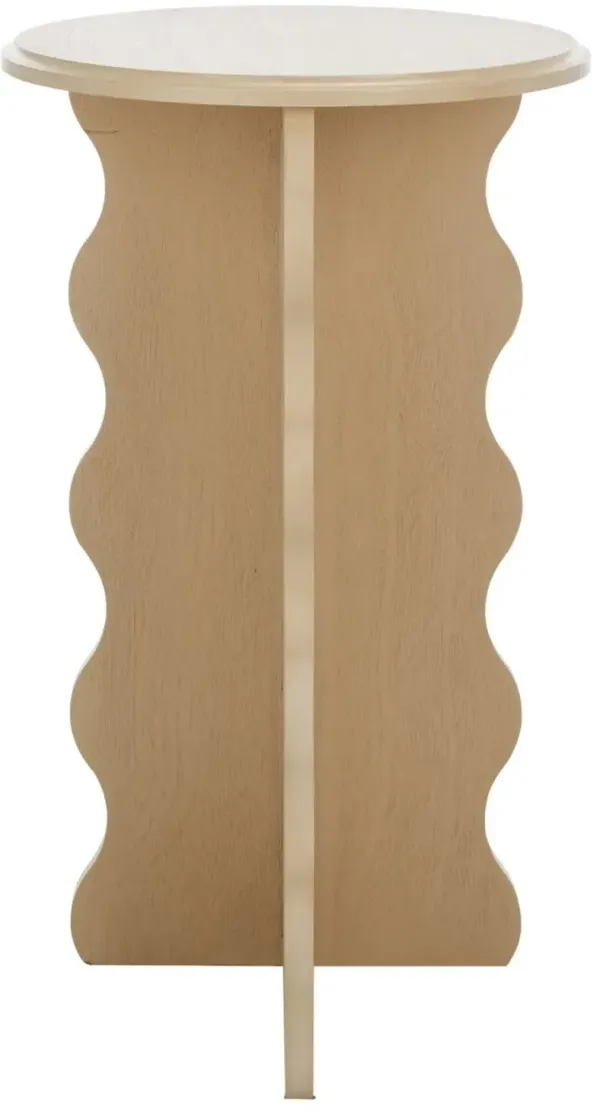 Ozenie Wavy Accent Table