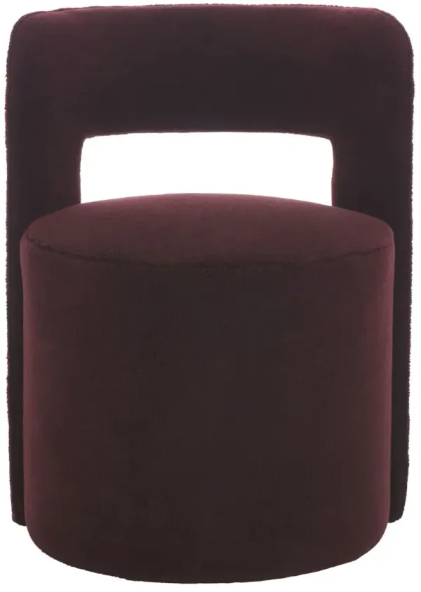 Anarian Faux Lambs Wool Accent Chair