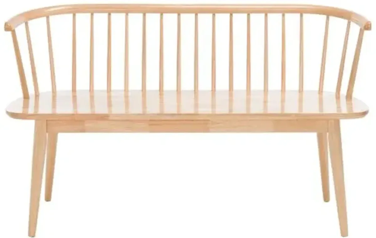 Calenyn Spindle Bench - Brown