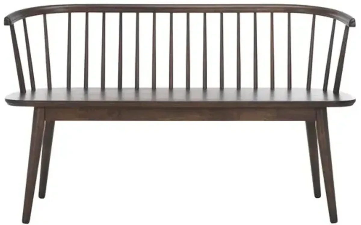 Calenyn Spindle Bench - Brown