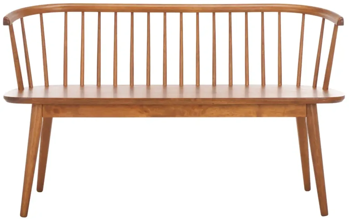 Calenyn Spindle Bench - Brown