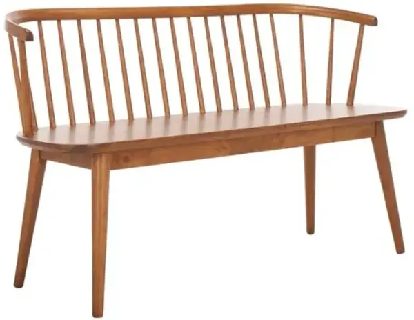 Calenyn Spindle Bench - Brown
