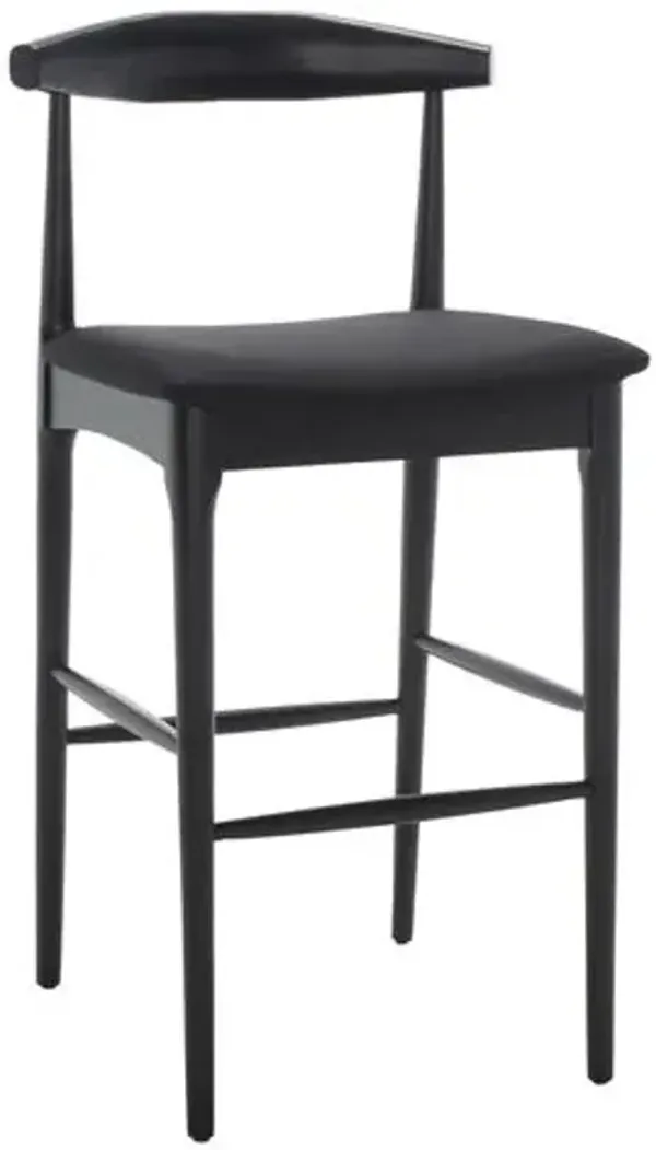 Novanen Retro Barstool - Black