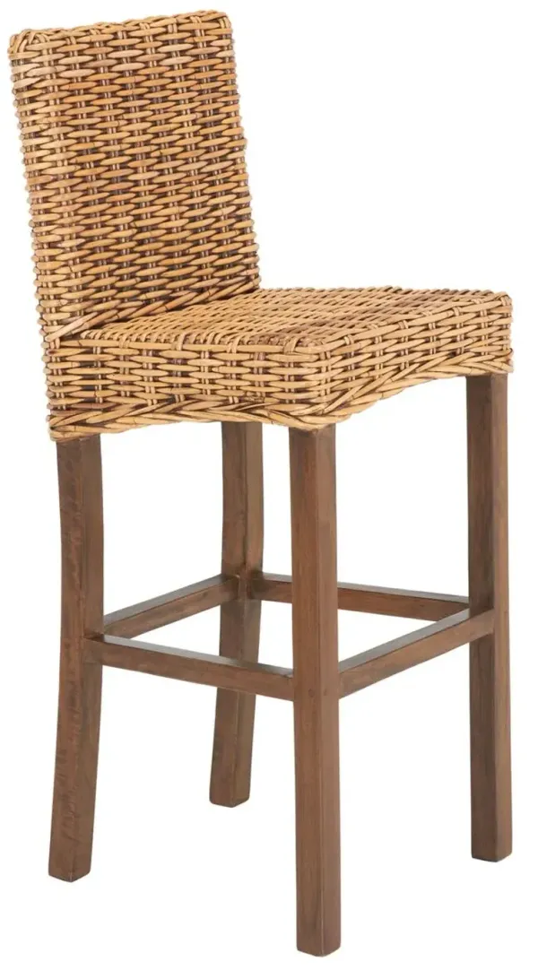 Aedric Rattan Bar Stool
