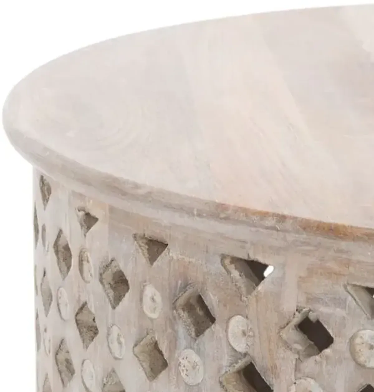Velanis Round Coffee Table - White