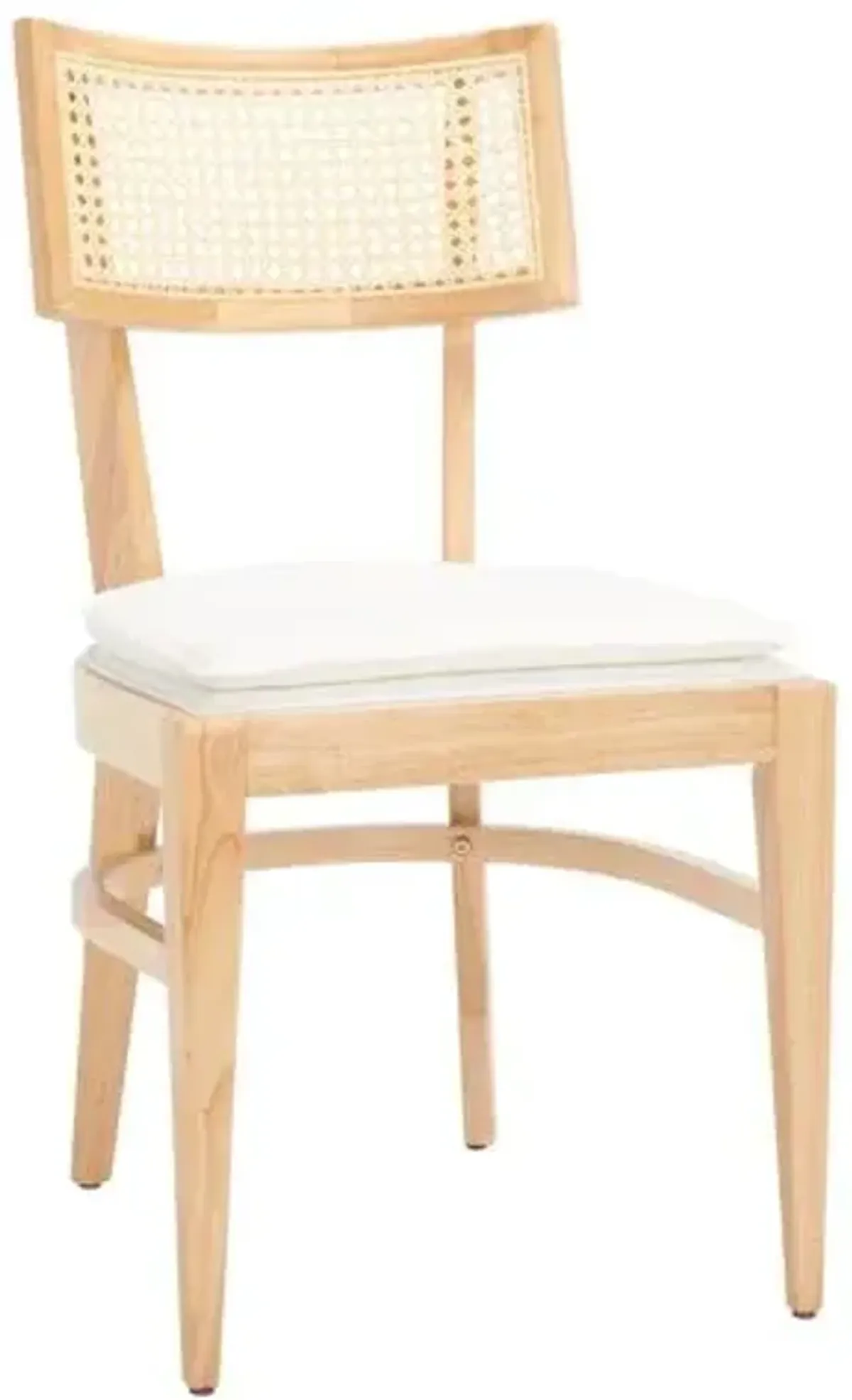 Nerva Cane Dining Side Chair - Beige