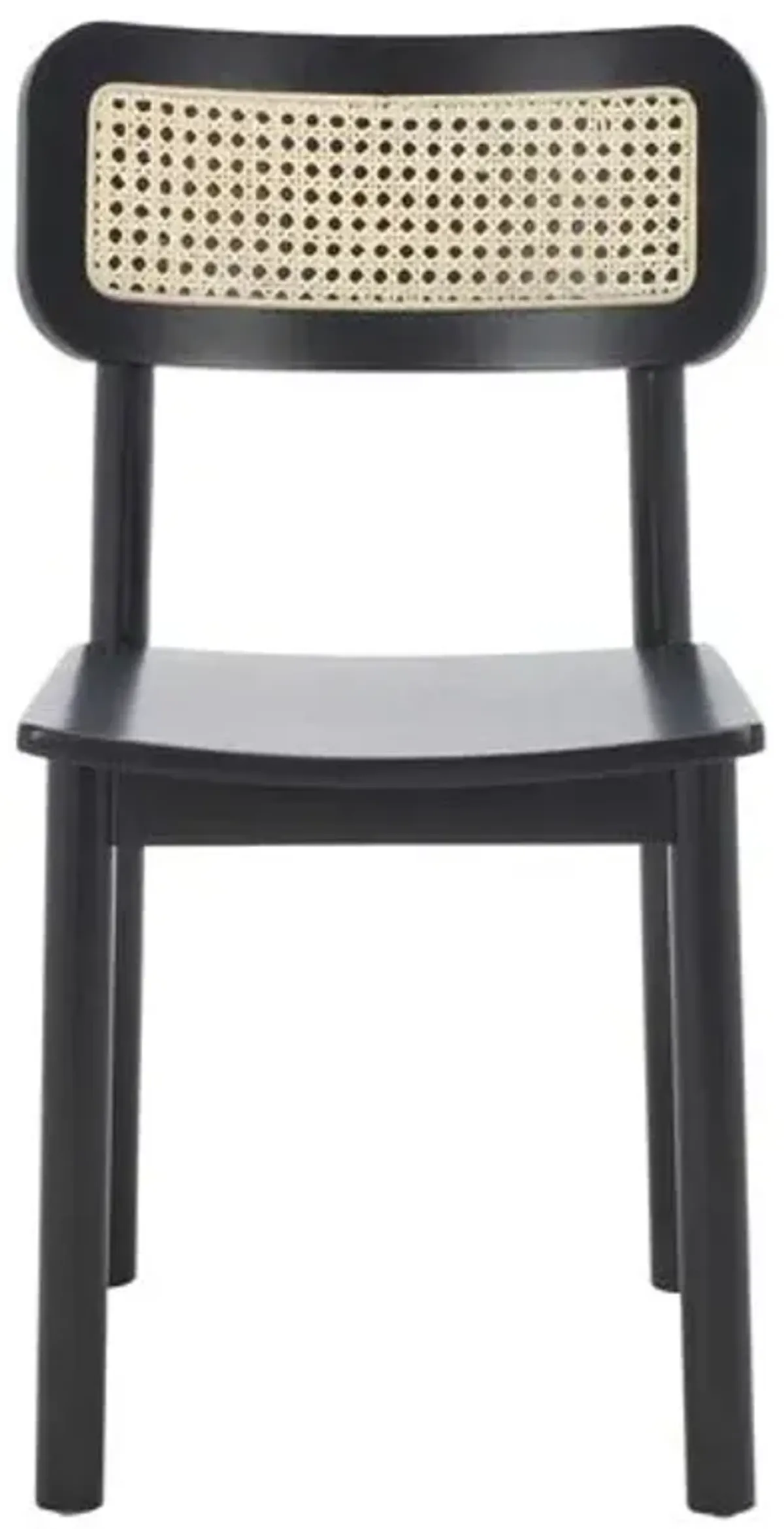 Set of 2 Miko Dining Side Chairs - Black