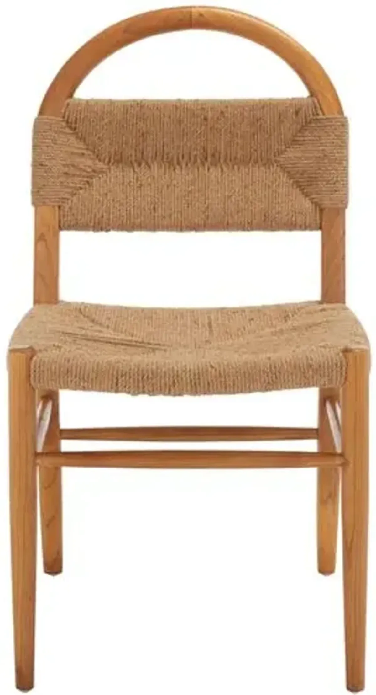 Teyra Rope Dining Side Chair - Brown