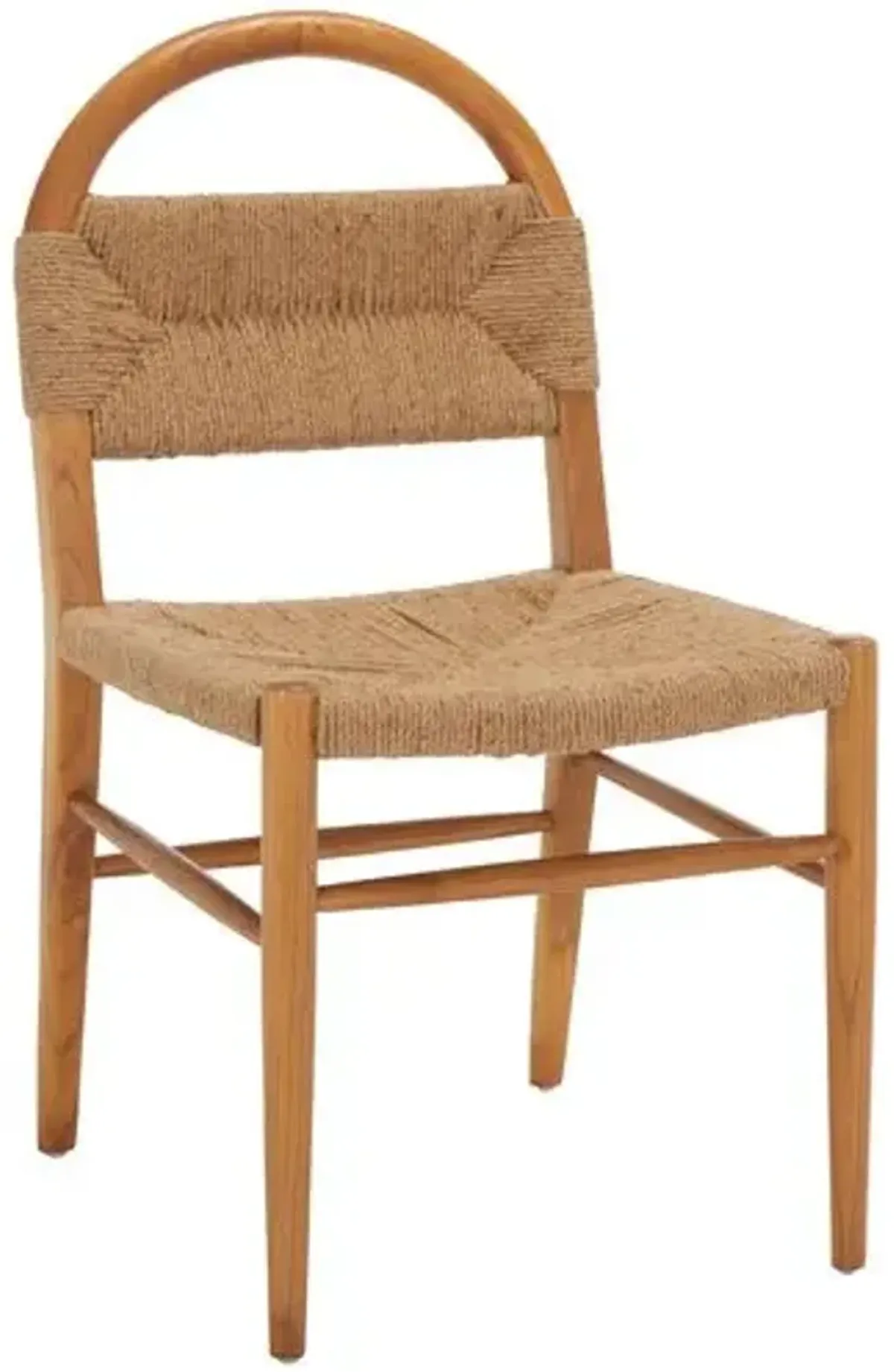 Teyra Rope Dining Side Chair - Brown