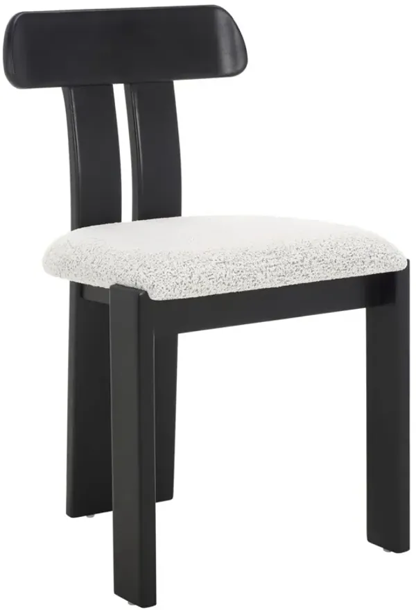 Kyren Boucle Seat Dining Side Chair