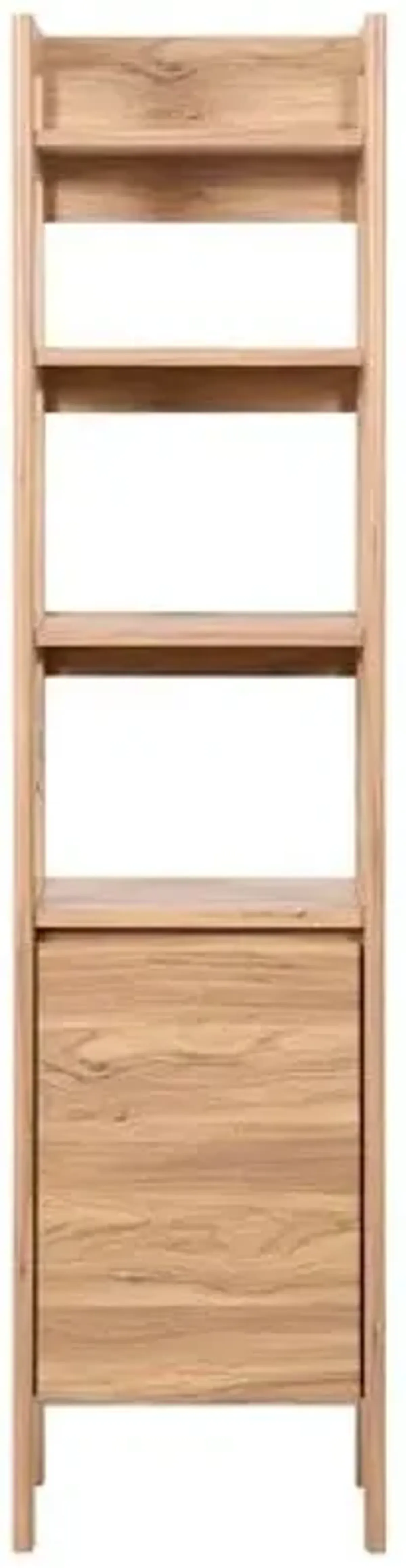 Quinorra 4-Shelf Bookcase - Brown