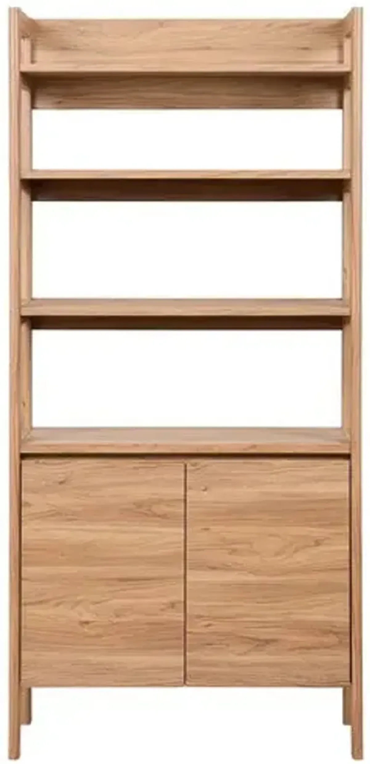 Quinorra 4-Shelf Bookcase - Brown