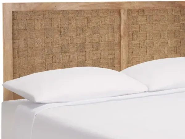 Aedric Rattan Basketweave Headboard