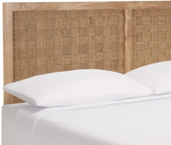 Aedric Rattan Basketweave Headboard