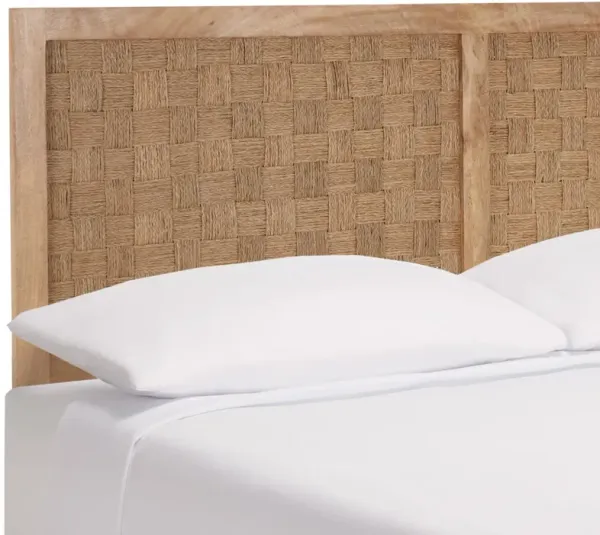 Aedric Rattan Basketweave Headboard