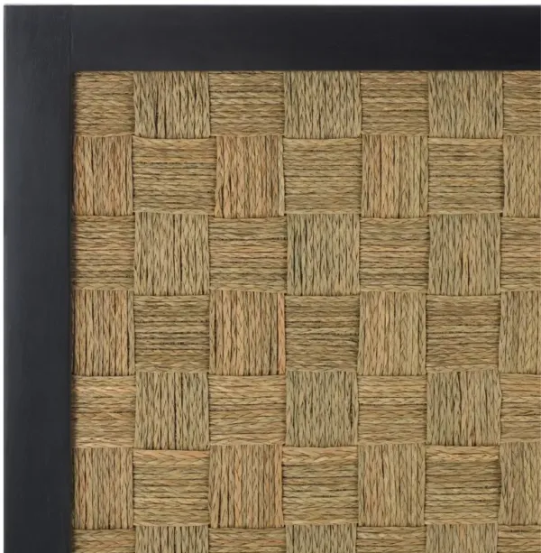 Aedric Rattan Basketweave Headboard