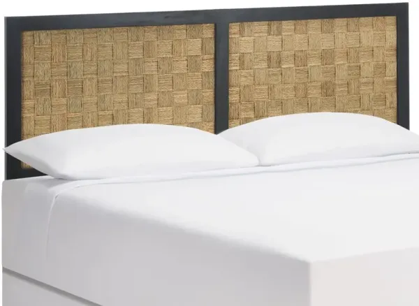 Aedric Rattan Basketweave Headboard