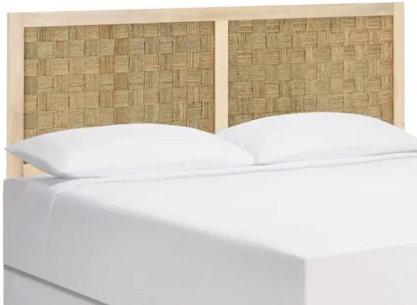 Aedric Rattan Basketweave Headboard