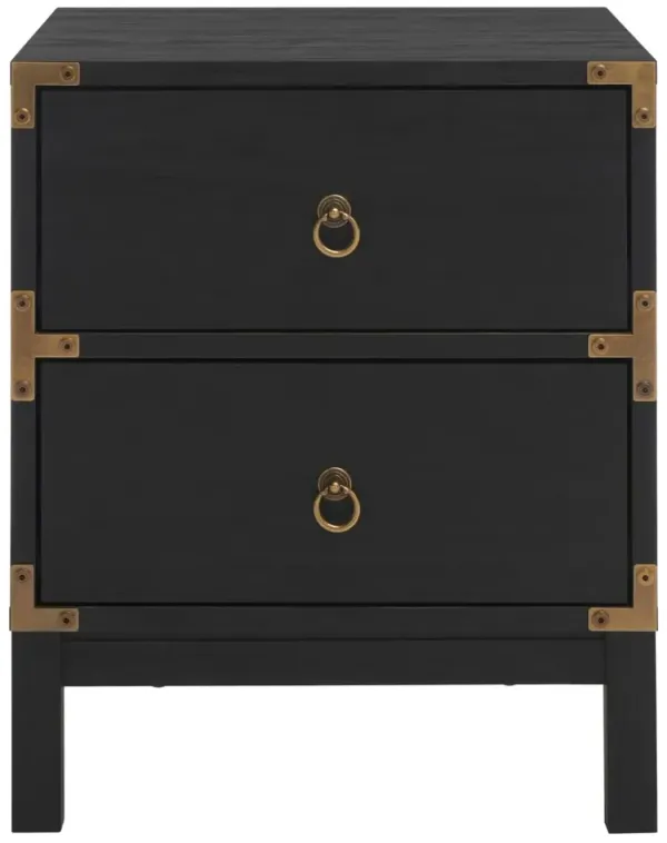 Evarus 2-Drawer Nightstand