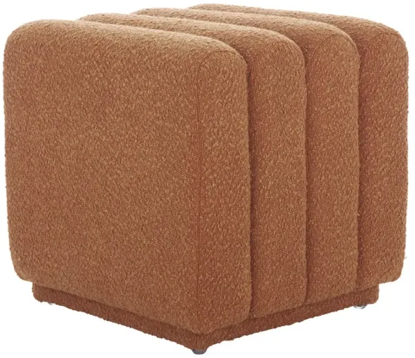 Lyricah Square Boucle Ottoman