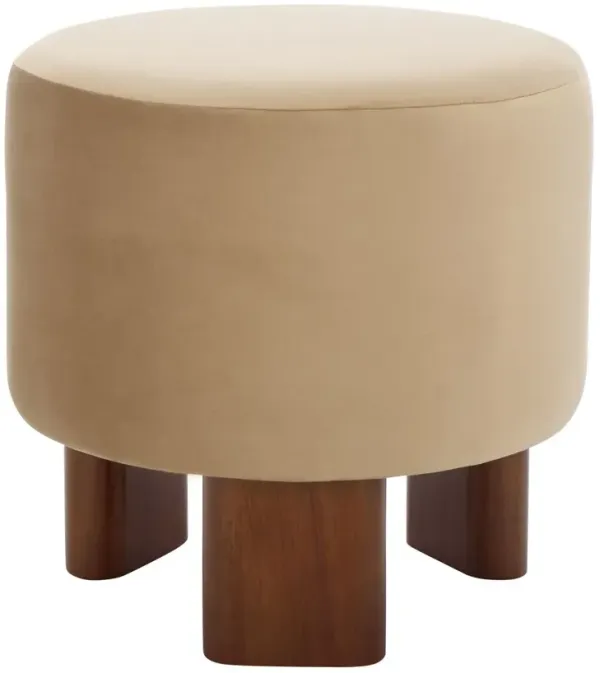 Kyroleth Velvet Ottoman