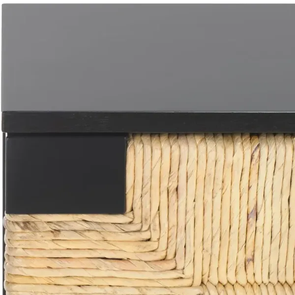 Avirayn 1-Drawer Banana Stem Nightstand