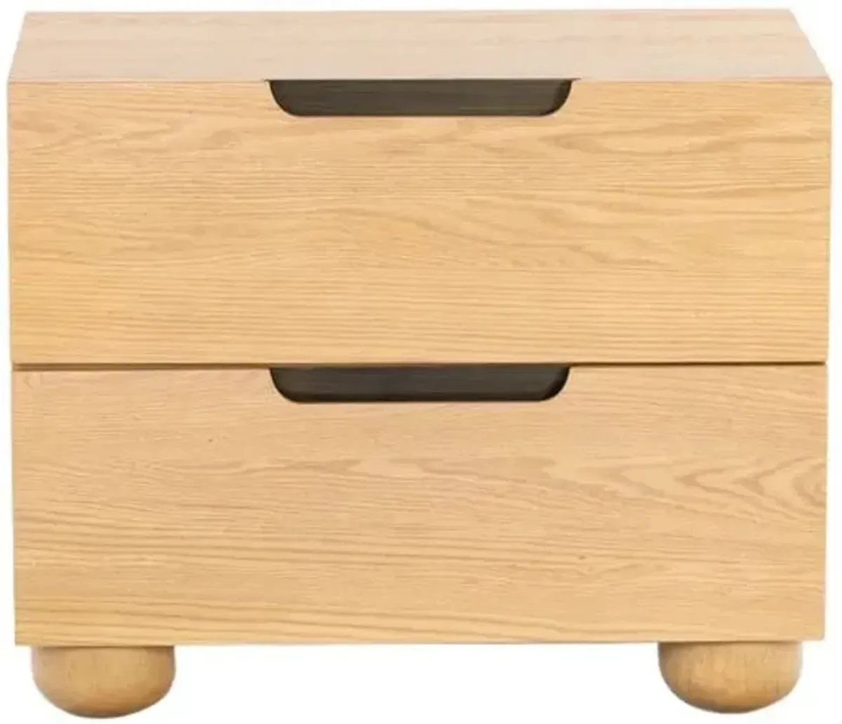Xaylen 2-Drawer Nightstand