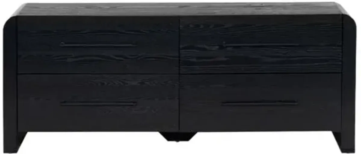 Novaneth 4-Drawer Dresser - Black