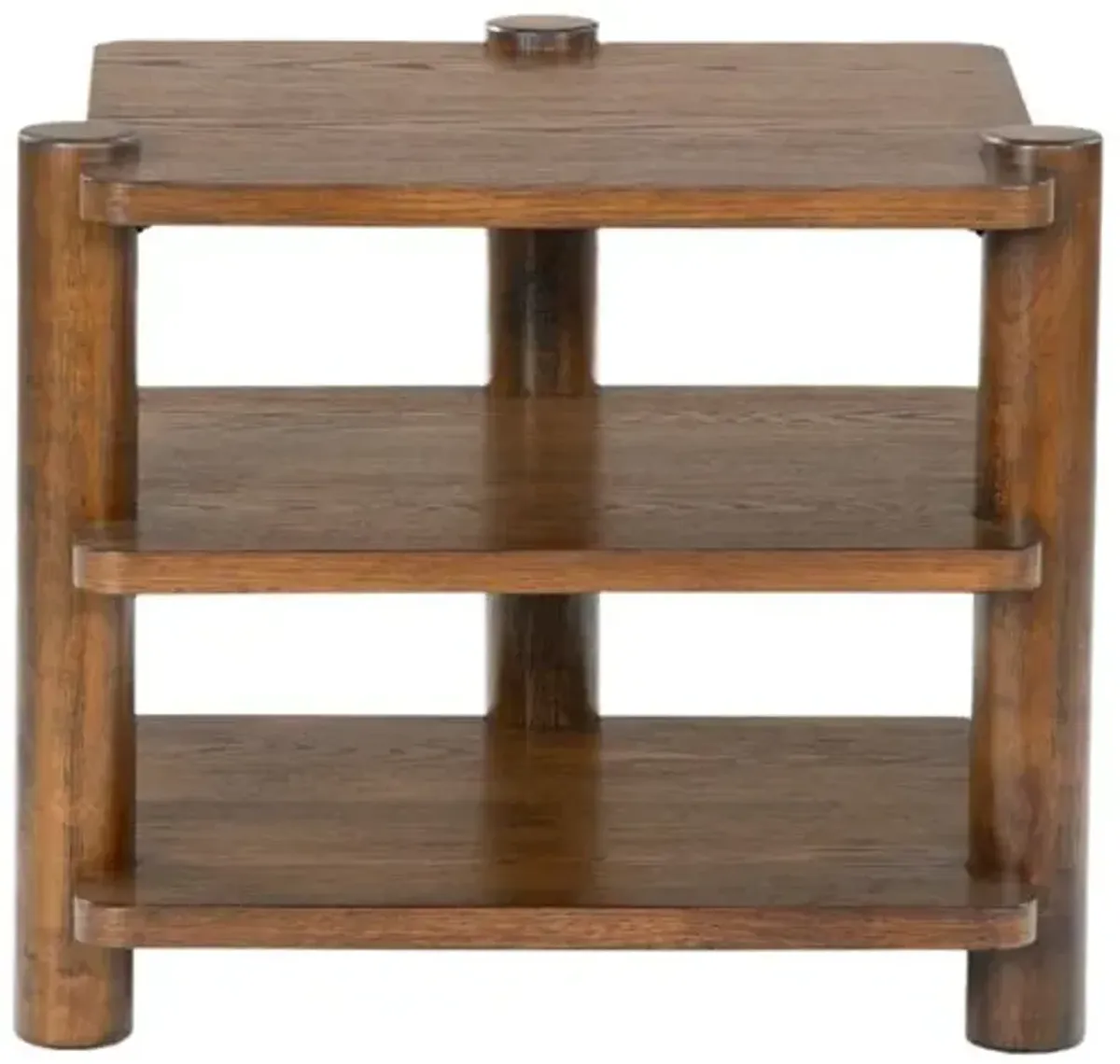 Kaelish 3-Shelf Accent Table - Brown - 20.5Hx24Wx20.5D in