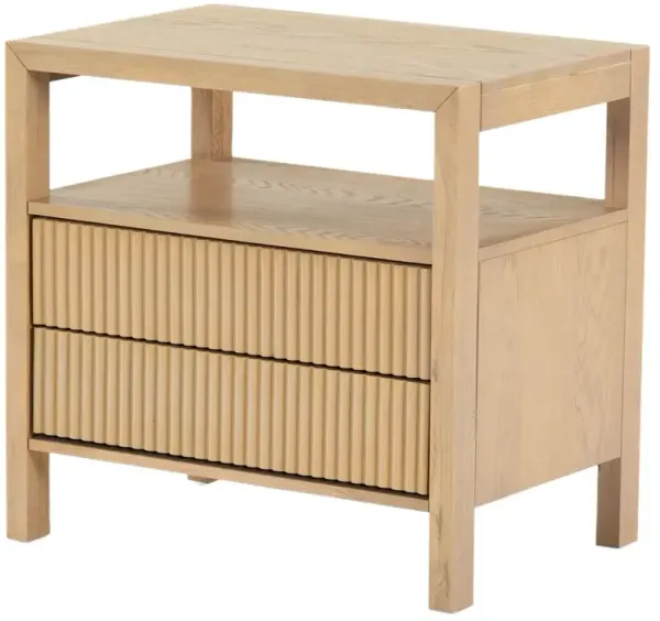 Evarett 2-Drawer Nightstand