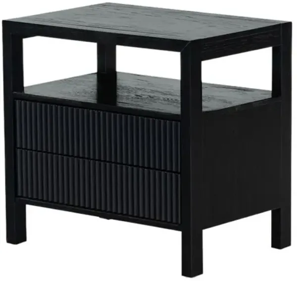 Evarett 2-Drawer Nightstand