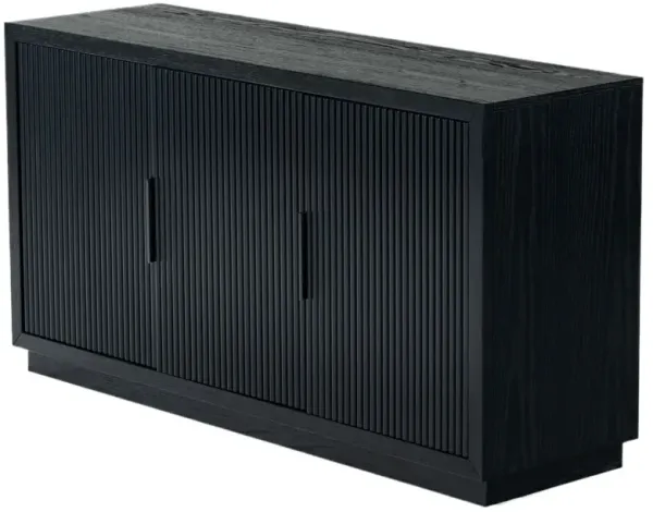 Evarett 3-Door Fluted Sideboard