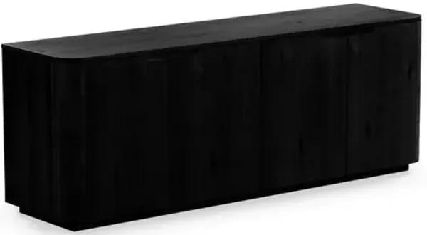 Leelan 4-Door Sideboard - Black