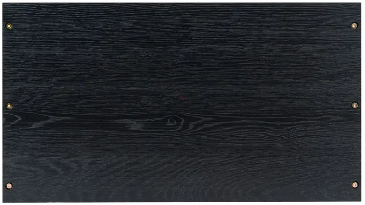 Solinor 4-Shelf Bookcase - Black