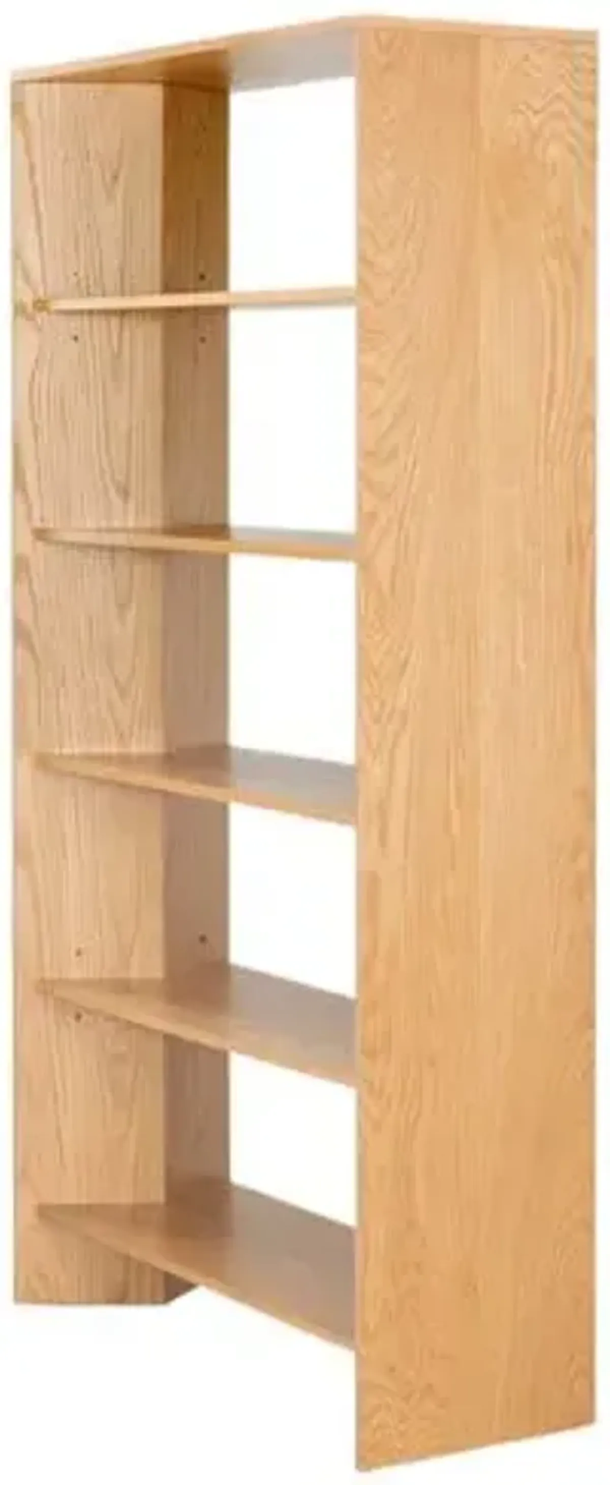 Tornyn 5-Shelf Bookshelf - Brown