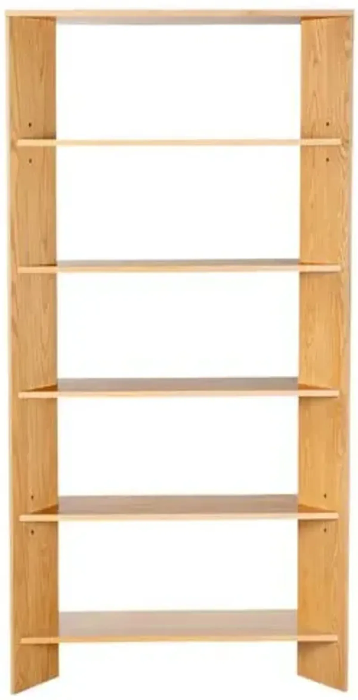 Tornyn 5-Shelf Bookshelf - Brown