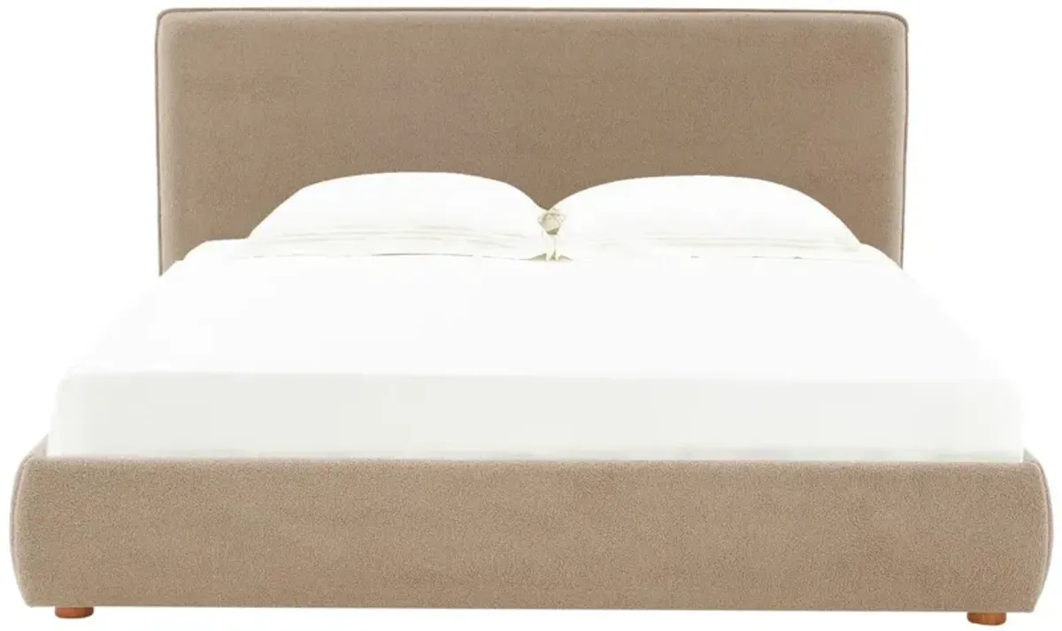 Laszlo Faux Shearling Bed