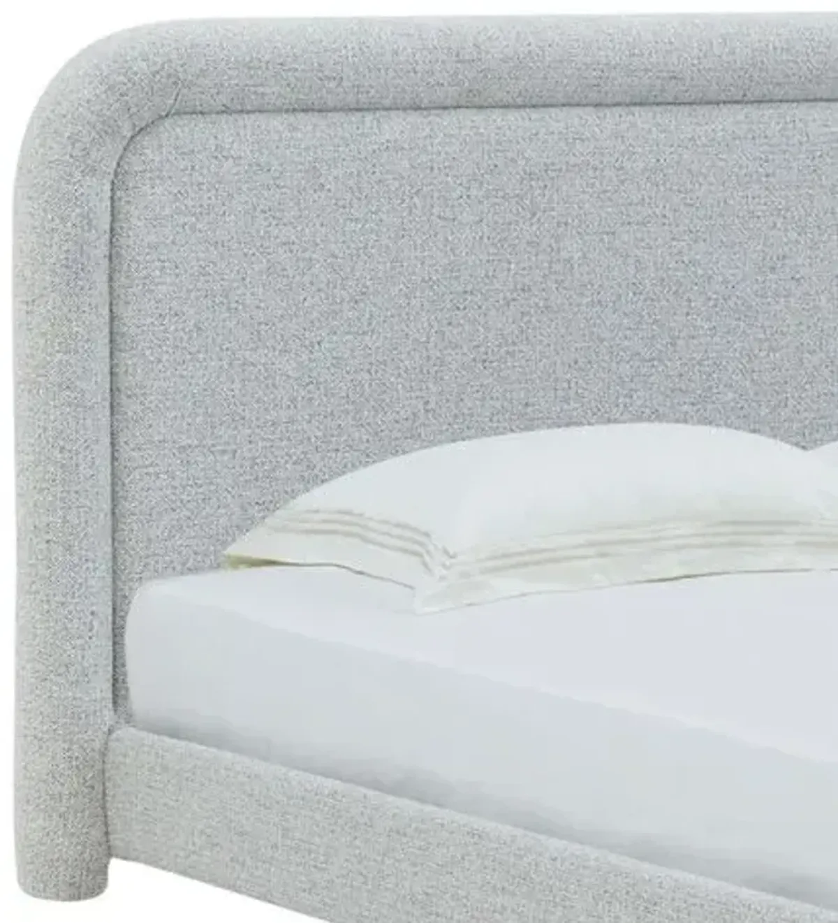 Anara Chenille Bed - Black