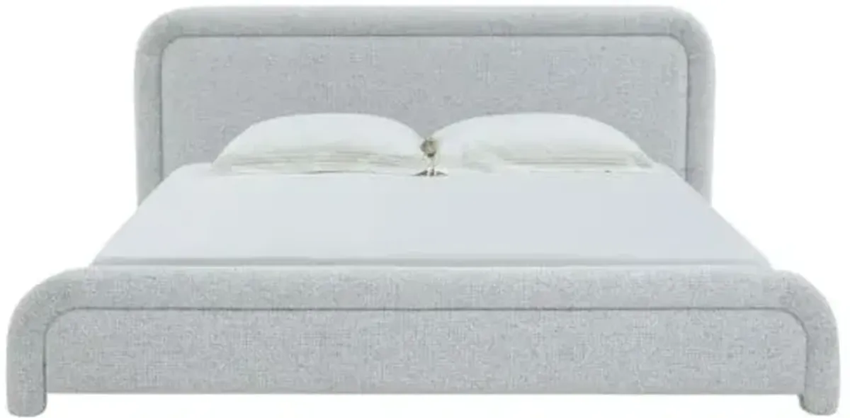 Anara Chenille Bed - Black